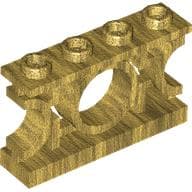 Fence 1 x 4 x 2 Ornamental Asian Lattice Round with 4 Studs