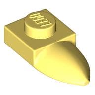 Plate Special 1 x 1 with Tooth