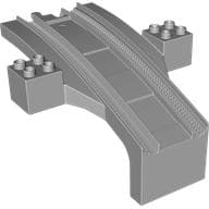 Duplo Train Track Bridge Middle Section with 2 x 2 Studs on Both Sides