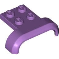 Wheel Arch, Mudguard 3 x 4 with 2 x 2 Plate