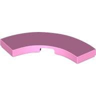 Tile 3 x 3 Curved, Macaroni