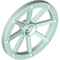 Wheel Wagon Large (33mm D.), hole notched for wheels holder pin