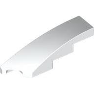 Slope Curved 1 x 4 with Stud Notch Left