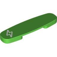 Duplo Train Action Plate with White Lightning Bolt Print