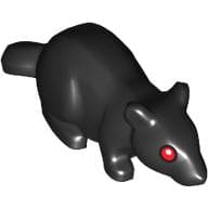 Animal, Rodent, Rat / Mouse with Red Eyes print