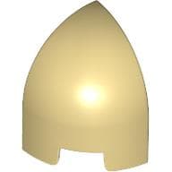 Brick Round Curved 1 x 1 x 1 1/3 Quarter Dome