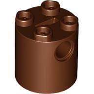 Brick Round 2 x 2 x 2 Robot Body, Axle Holder '+' Orientation