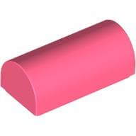 Brick Curved 1 x 2 x 2/3 Double Curved Top, No Studs