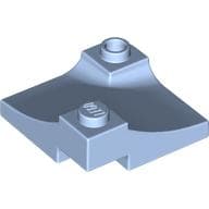 Brick Curved, Internal Double, 3 x 3 with 1/3 Inverted Cutout, Corner