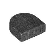 Tile Round 1 x 1 Half Circle