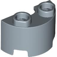 Brick Round, Half 1 x 2