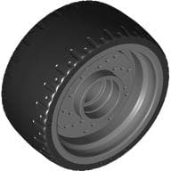 Wheel Rim 24 x 12 with Black Tyre