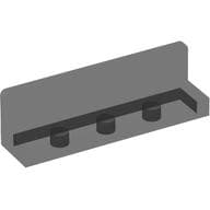 Panel 1 x 4 x 1 with Rounded Corners [Thin Wall]