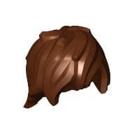 Hair Tousled with Long Bangs