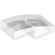 Slope Curved 2 x 1 No Studs [1/2 Bow]