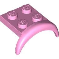 Wheel Arch, Mudguard 2 x 3 x 1 1/3 with 2 x 2 Plate