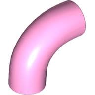 Brick Round 1 x 1 diameter Tube with 90 Degree Elbow (2 x 2 x 1) and Axle Holes (Crossholes) at each end