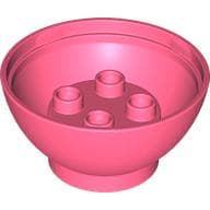 Duplo Egg, Bottom 4 x 4 x 1 3 / 4