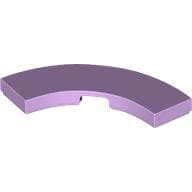 Tile 3 x 3 Curved, Macaroni