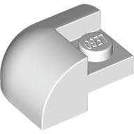 Brick Curved 2 x 2 x 1 Curved Top, Corner