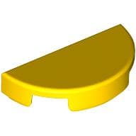 Tile Round 1 x 2 Half Circle