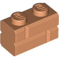 Brick Special 1 x 2 with Masonry Brick Profile