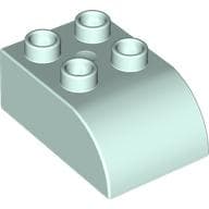 Duplo Brick 2 x 3 with Curved Top