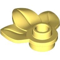 Plant, Plate 1 x 1 Round with 3 Leaves