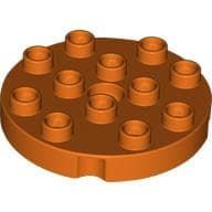 Duplo Plate Round 4 x 4