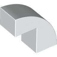 Brick Curved 1 x 2 x 1 2/3 with 1 Cutout