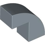 Brick Curved 1 x 2 x 1 2/3 with 1 Cutout