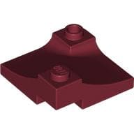 Brick Curved, Internal Double, 3 x 3 with 1/3 Inverted Cutout, Corner