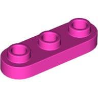 Plate Special 1 x 3 Rounded with 3 Open Studs