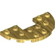 Plate Round Half 3 x 6 with 1 x 2 Cutout