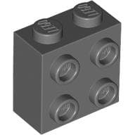 Brick Special 1 x 2 x 1 2/3 with 4 Studs on 1 Side