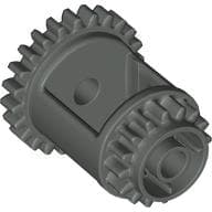 Technic Gear Differential, 24 -16 Tooth with Clutch on Both Sides