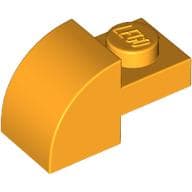 Brick Curved 1 x 2 x 1 with Curved Top