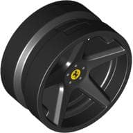 Wheel, Sport 21 x 11 with Ferrari Logo print