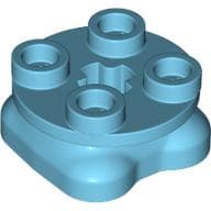 Feet, 2 x 2 x 2/3 with 2 Feet, 4 Studs on Top