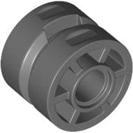 Wheel 14mm D. x 9.9mm with Centre Groove, Fake Bolts Large and 6 Spokes