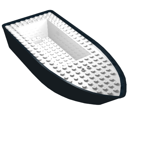 Boat 25 x 10 x 4 1/3 [Complete Assembly]