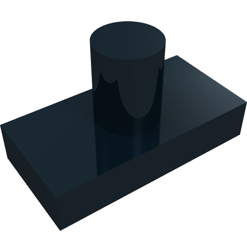 Tile Special 1 x 2 with Minifig Neck Pin