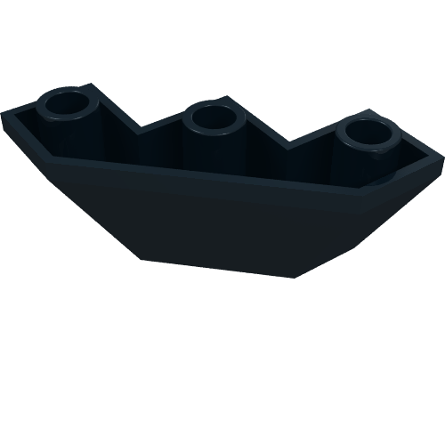 Wedge Sloped Inverted 3 x 3 x 2 Facet
