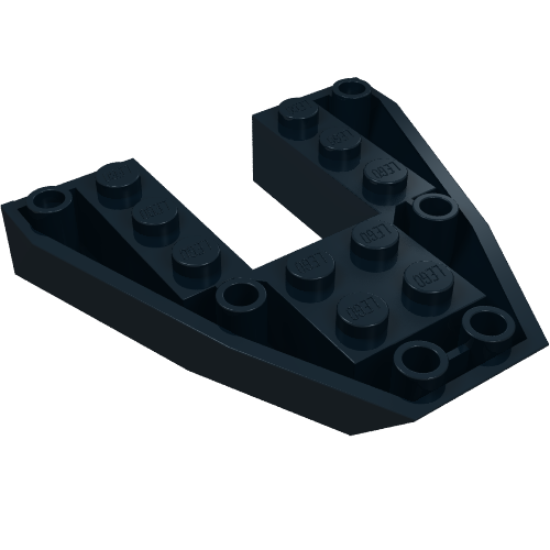 Wedge Sloped Inverted 6 x 6 x 1 Boat Bow