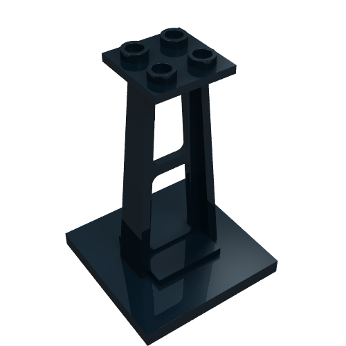 Support 4 x 4 x 5 Stanchion, Standard Studs