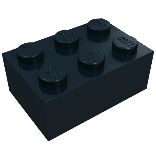 Brick 2 x 3 without Cross Supports