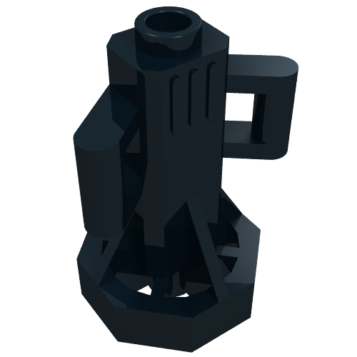 Equipment Underwater Scooter, 2 Bar Handles, Octagonal End