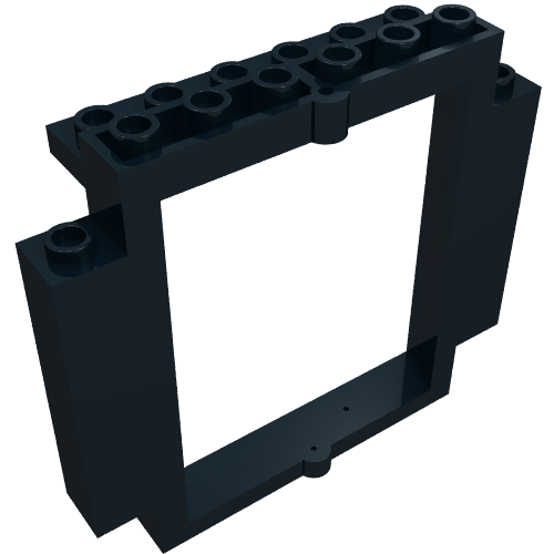 Door Frame 2 x 8 x 6 Swivel with Bottom Notches