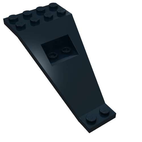 Wing Plate Bi-level 8 x 4 and 2 x 3 1/3 Down