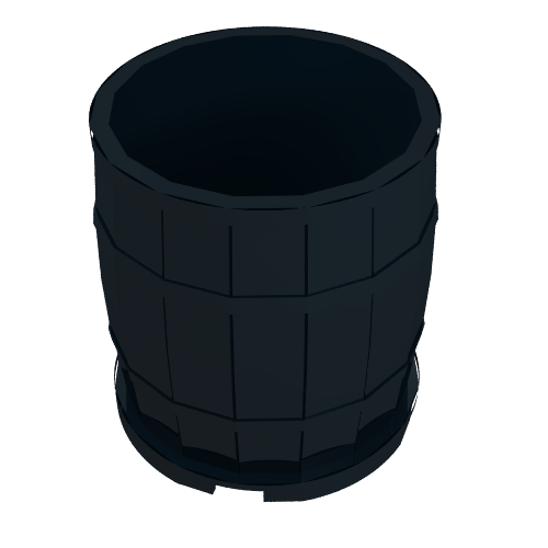 Barrel 4 x 4 x 3.5